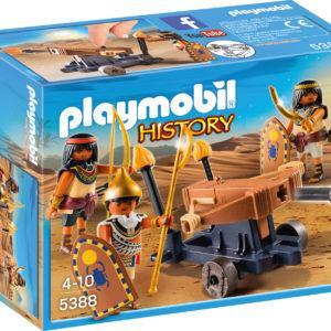 Конструктор Playmobil Римляне и Египтяне: Египетский солдат с Баллистой