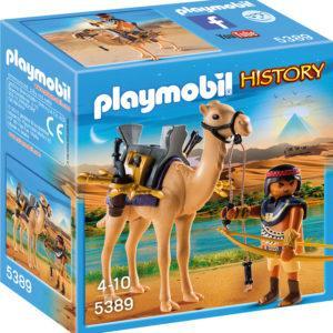 Конструктор Playmobil Римляне и Египтяне: Египетский воин с верблюдом