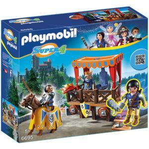 Конструктор Playmobil Супер4: Королевская Трибуна с Алексом