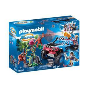 Конструктор Playmobil Супер4: Монстр-грузовик с Алекс и Рок Брок