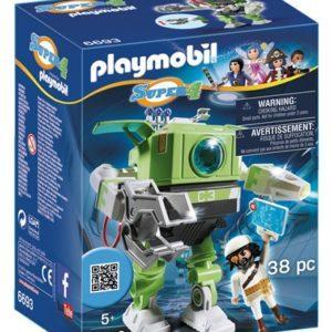 Конструктор Playmobil Супер4: Робот Клеано