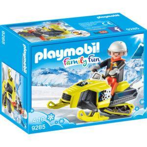 Конструктор Playmobil Зимние виды спорта: Сноумобиль