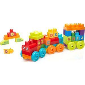 Развивающая игрушка-конструктор «Обучающий поезд: Алфавит» (50 элементов)