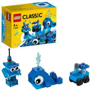 Конструктор LEGO Classic (арт. 11006) «Синий набор для конструирования»
