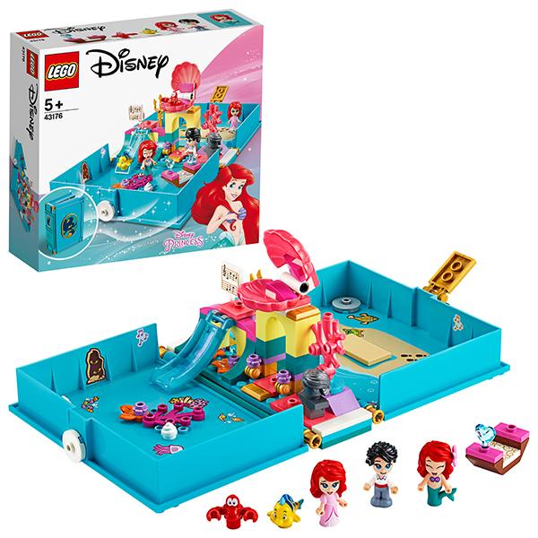 Конструктор LEGO Disney Princess (арт. 43176) «Книга сказочных приключений Ариэль»