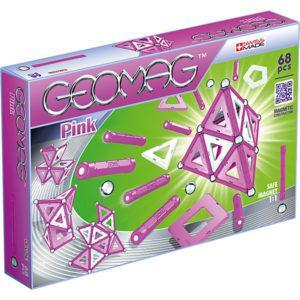 Магнитный конструктор Geomag «Розовые шарики и палочки» (68 деталей)