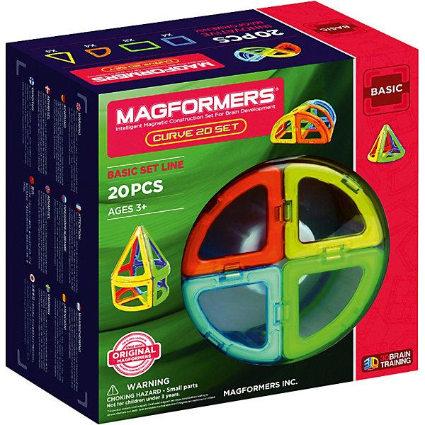 Магнитный конструктор Magformers «Базовый набор» (20 деталей, арт. 701010)