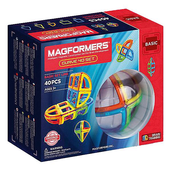 Магнитный конструктор Magformers «Curve 40 set» (40 деталей)