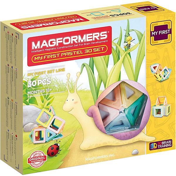 Магнитный конструктор Magformers «My First Pastel Set» (30 деталей)
