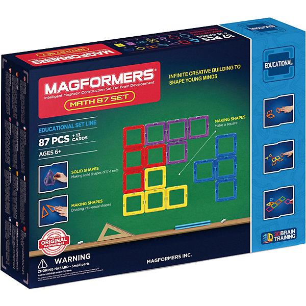 Магнитный конструктор Magformers «Увлекательная математика» (87 элементов)