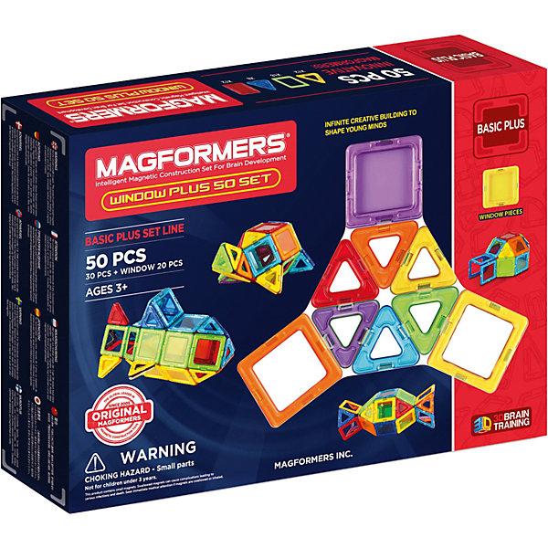 Магнитный конструктор Magformers Window Plus 50 Set