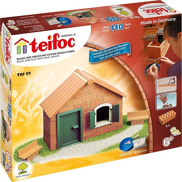 Строительный конструктор Teifoc «Сельский дом» (110 деталей)
